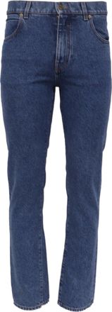 Balmain Slim-Fit Jeans in Blue Cotton