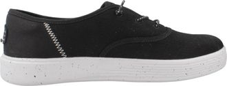 Hey Dude Sportieve Mesh Veterschoenen - Heren - Veterschoenen - Zwart - 44 EU - Schoenen