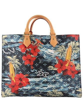 Louis Vuitton Sac Plat 24H Bag Limited Edition Surfing Monogram (Authentic Pre-Loved)