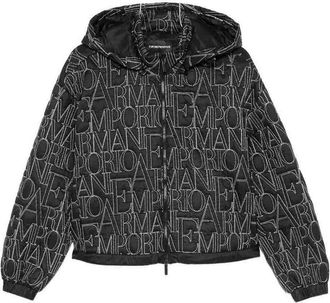 Emporio Armani Allover Logo Nylon Blouson Jacket