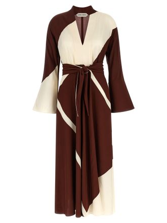 Alberta Ferretti Viscose Long Womens Dress
