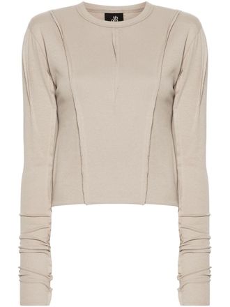 Thom Krom T-shirt con cuciture - Verde
