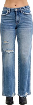 Judy Blue 90s Destroy Denim In Blue