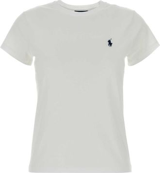 Polo Ralph Lauren White Cotton T Shirt