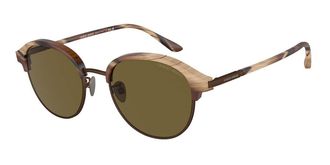 Giorgio Armani AR8215 606573 Mens Sunglasses Brown Size 52