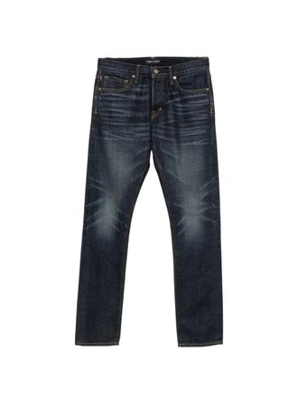 Tom Ford Jeans Tom Ford Con Passanti Per Cintura E Patch Logo