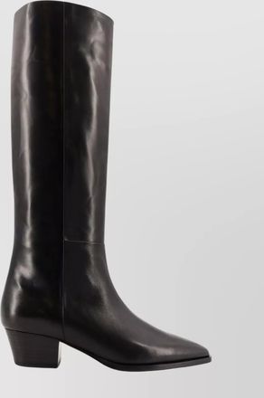 Aeyde leather knee-high boots