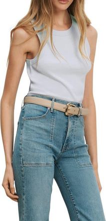 Veronica Beard Jordyn Crop Tank in River Mist at Nordstrom, Size X-Large
