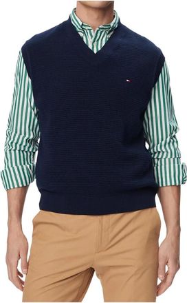 Tommy Hilfiger Uomo, Maglie, Blu, L, new