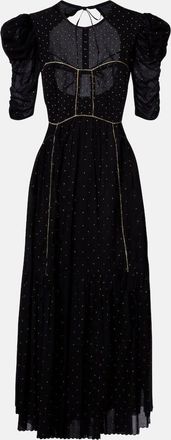 Isabel Marant Sichene polka-dot cotton maxi dress