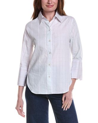 FFORME Nico Petite Silk-Blend Shirt