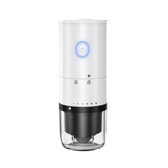 OEM Cafetera Port&aacute;til. Molinillo De Caf&eacute; Recargable - Molinillo De Cer&aacute;mica, Molinillo El&eacute;ctrico Port&aacute;til. Cafetera Nomad (blanca)