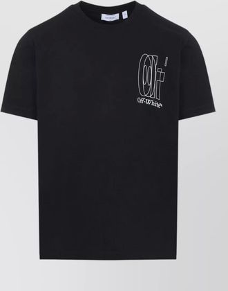 Off-white big double arrow logo jersey t shirt