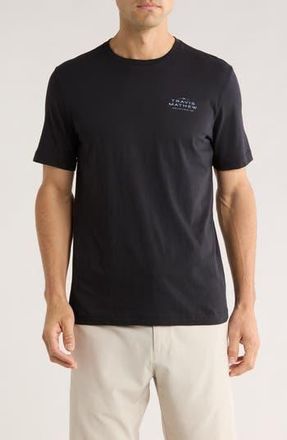 Travis Mathew Final Destination Cotton Graphic T-Shirt in Black at Nordstrom Rack, Size Medium
