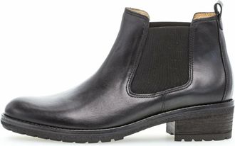 Gabor Chelsea Laarzen - Dames - Schoenen - Zwart - Maat: 41 EU Leer