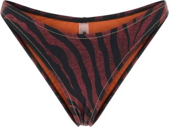 Reina Olga Bikinis, female, Multicolor, Size: S Printed Bikini Bottoms for Women