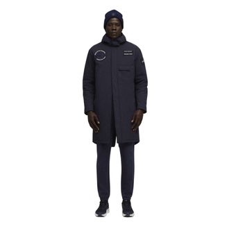 Puma Saysky Team Longline-jas met capuchon voor heren (Nieuwe Franse marine)