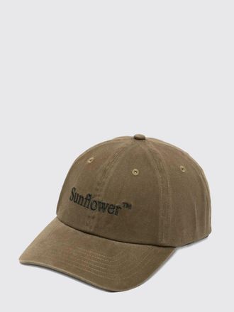 Sunflower Cappello in twill di cotone con logo ricamato