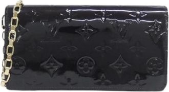 Louis Vuitton Pre-owned Vernis Chain/Shoulder Wallet - Dames - Vintage Clutch - Paars - ONE Size - Leer - Vintage