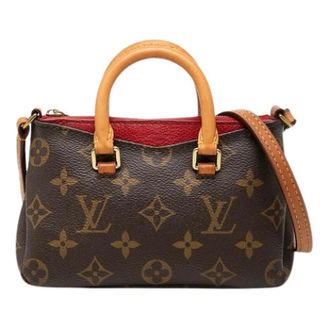 Louis Vuitton Pre-owned Pallas Mini Bag - Dames - Pre-owned - Bruin - Maat: ONE Size Leer
