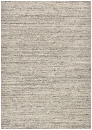 THEKO Alfombra jaspeada tejida a mano gris 250x350 cm