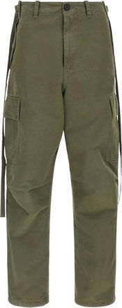 Fendi Pantalones - Trousers - Mujer - Verde - 2XS