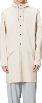Rains Contemporary Long Jacket In Dune
