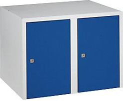 EKO V-part - Armario Superior M&uuml;nchen 2 Compartimentos Azul Genciana