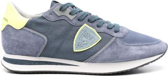Philippe Model Tropez sneakers - men - Rubber/Fabric/Calf Suede/Calf Leather - 42 - Blue
