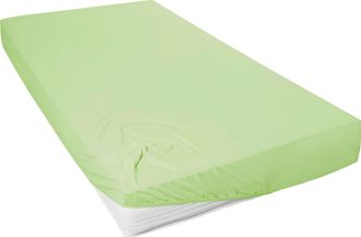 Primera Spannbettlaken »Mako-Feinjersey Spannbetttuch« Geeignet für Standardmatratzen bis 22 cm, 100% Baumwolle