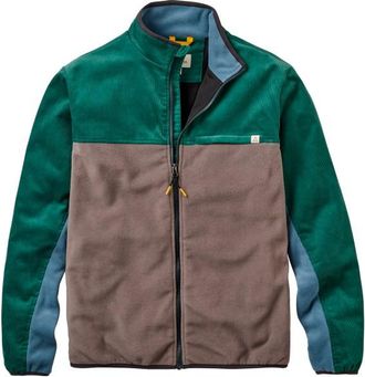 Passenger Set Off Corduroy Fleece Fleecejacke f&uuml;r Herren | braun