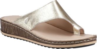 Hush Puppies Womens/Ladies Elissa Suede Sandals (Gold) - Size UK 6