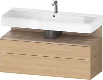 Duravit Qatego Mueble Bajo Lavabo, 1 Extra&iacute;ble Y 1 Caj&oacute;n, - Duravit