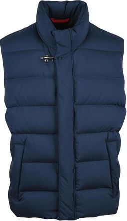 Fay Heren, Jassen, Blauw, Maat: 2XL Poliester