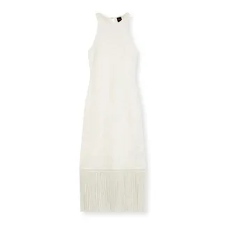 HUGO BOSS Hugo, Midi Dresses, female, White, Size: XS C Farseille 50559734 Dress