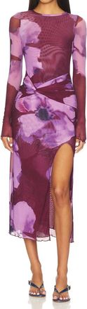 Free People Gianni Maxi Dress In Violet Siren Combo