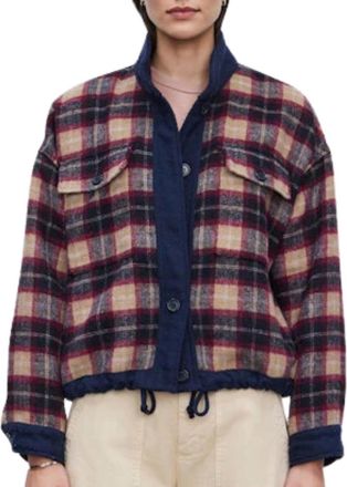 Velvet Norah Jacket In Plaid