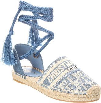 Dior Granville Oblique Canvas Espadrille