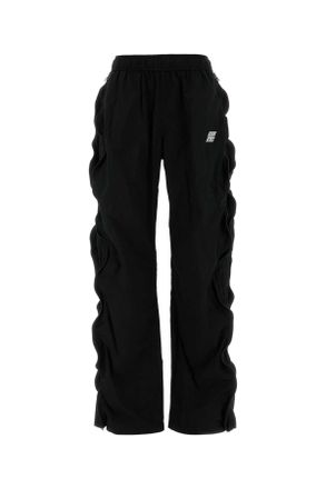 Alexander Wang Black Tech Fabric Cargo Pant