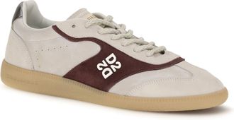 Dsquared2 Mens Leather Sneakers Bianco+rosso