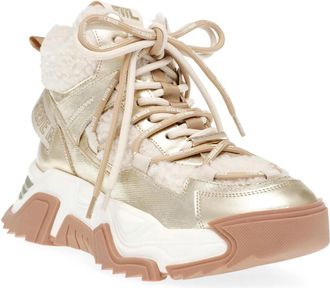 Steve Madden Winter Boots - Dames - Winterlaarzen - Geel - 36 EU - Leer - Schoenen