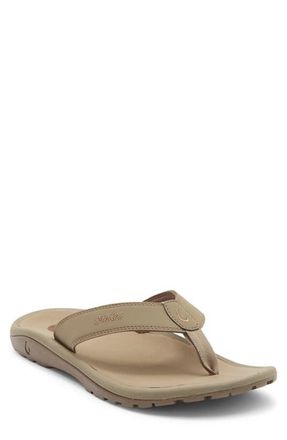 Olukai Ohana Flip Flop in Clay /Mustang at Nordstrom, Size 15