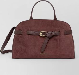 Coccinelle suede shoulder bag