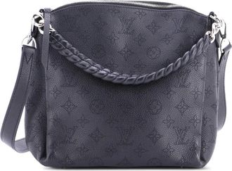 Louis Vuitton Babylone Mahina leren BB tas - Zwart
