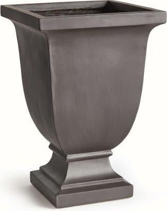 Napa Home & Garden Fibreclay Beckett Large Square Footed Planter in Black at Nordstrom