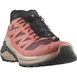Salomon Laufschuh SALOMON XA META MADE IN FRANCE W, Damen, Gr. 40,5, schwarz (fusion coral, oxford tan, schwarz), Synthetik, Textil, Schuhe Laufschuh
