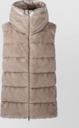 Herno faux fur waistcoat