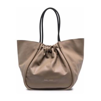 Proenza Schouler Tote Bags, female, Beige, Size: ONE SIZE Morris Large Tote