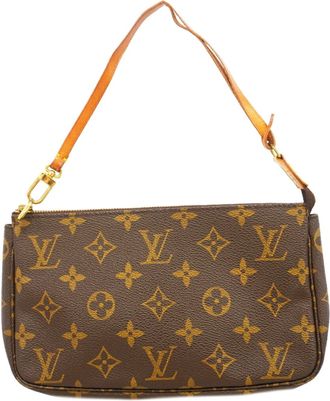 Louis Vuitton Brown Pouch (Pre-Owned)
