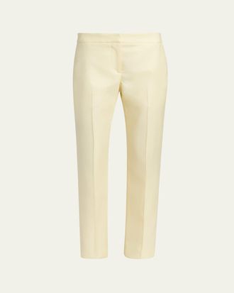 Alexander McQueen Low-Rise Cigarette Trousers